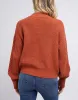 All About Eve Rumi Knit Sweater Rust sold by Shine On