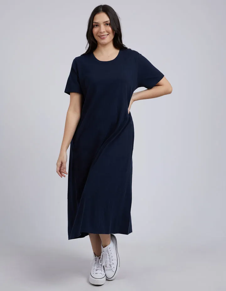 Elm Adira Dress Navy sold by Shine On