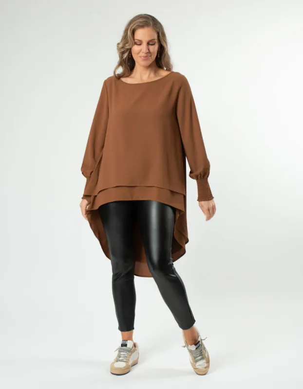 Stella + Gemma Havana Top Coffee sold by Shine On