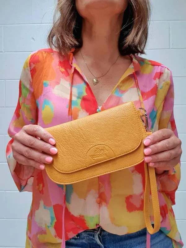 Hello Friday Millie Clutch Wallet Sunshine sold by Shine On