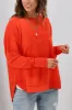 Foxwood Simplified Crew Bright Red sold by Shine On