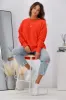 Foxwood Simplified Crew Bright Red sold by Shine On