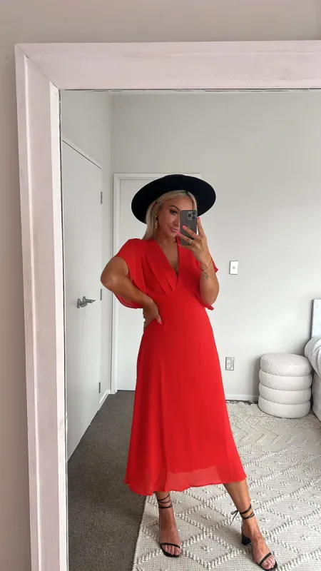 Gloss By Shine On Jordyn Empire Line Dress Sienna sold by Shine On