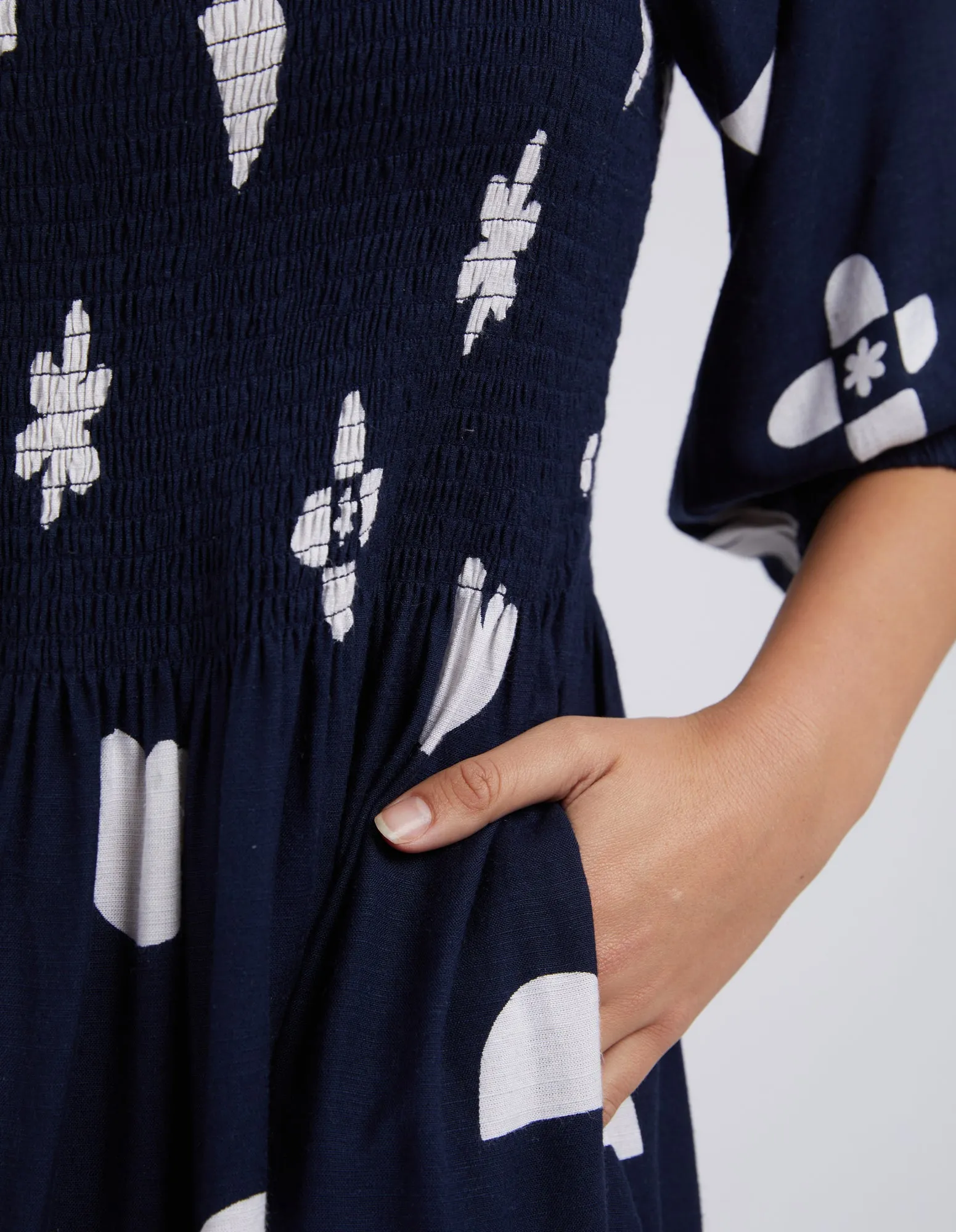 Elm Ellipse Midi Dress Print sold by Shine On product image thumbnail 4