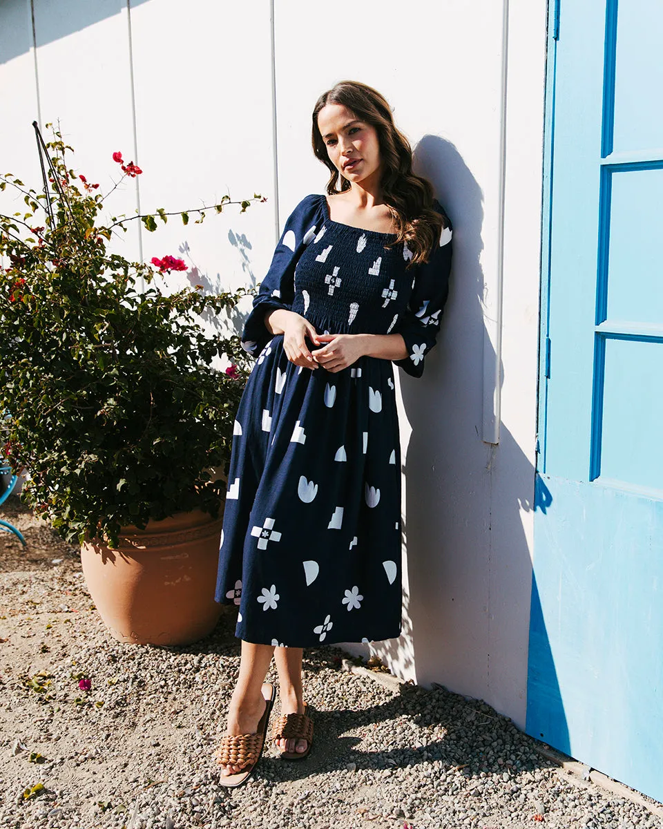 Elm Ellipse Midi Dress Print sold by Shine On product image thumbnail 5