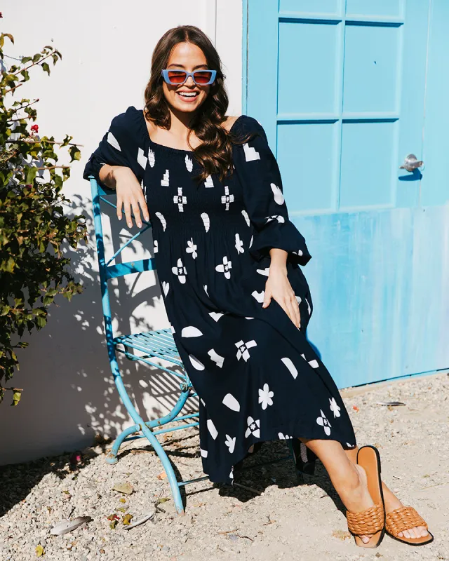 Elm Ellipse Midi Dress Print sold by Shine On