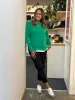 Foxwood Simplified Crew Bright Green sold by Shine On