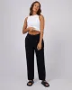 Silent Theory Tropical Pant Black sold by Shine On