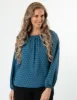 Stella + Gemma Ettie Top Indigo sold by Shine On