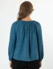 Stella + Gemma Ettie Top Indigo sold by Shine On