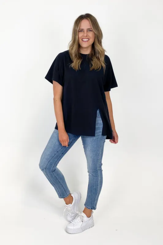 Silent Theory Routine Tee Black sold by Shine On