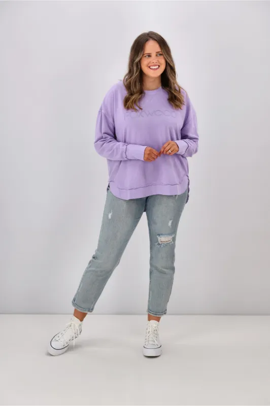 Foxwood Simplified Crew Lavender sold by Shine On