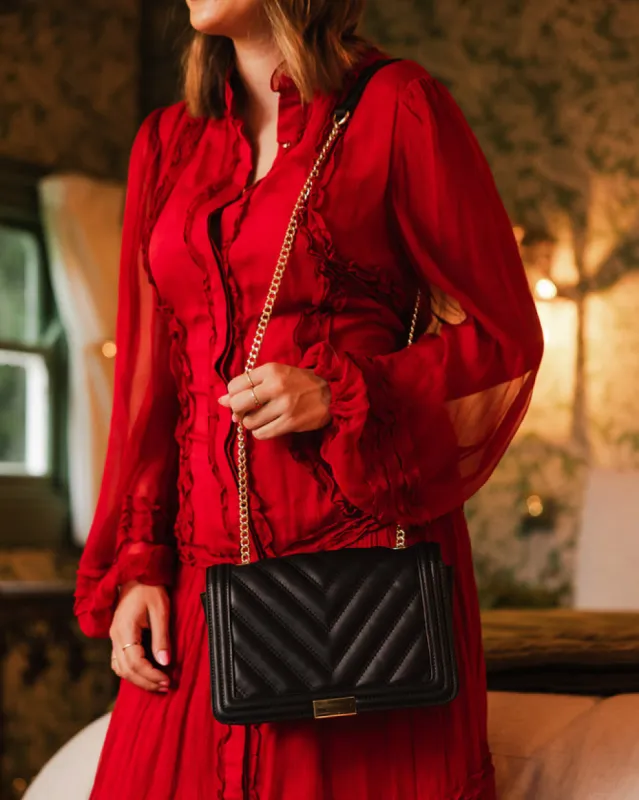 Louenhide Genevieve Shoulder Bag Black sold by Shine On