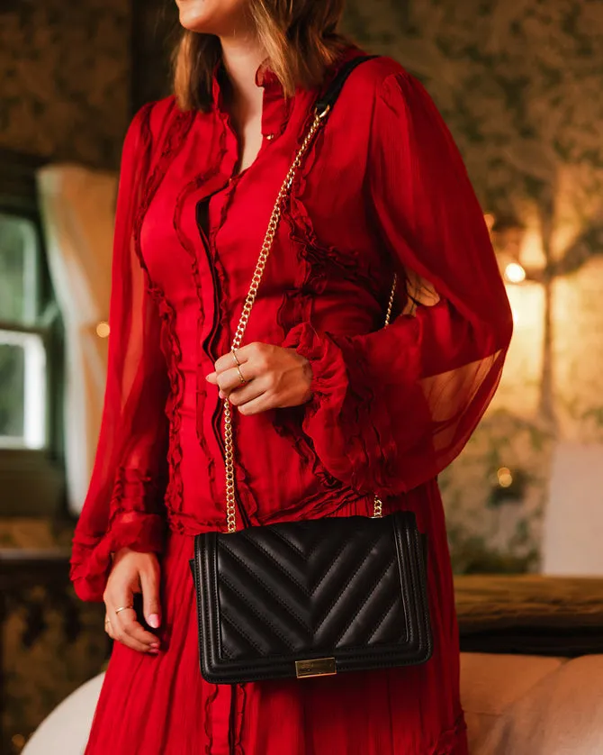 Louenhide Genevieve Shoulder Bag Black sold by Shine On