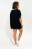 Shine On Label Essential Drape V Neck Top Black sold by Shine On
