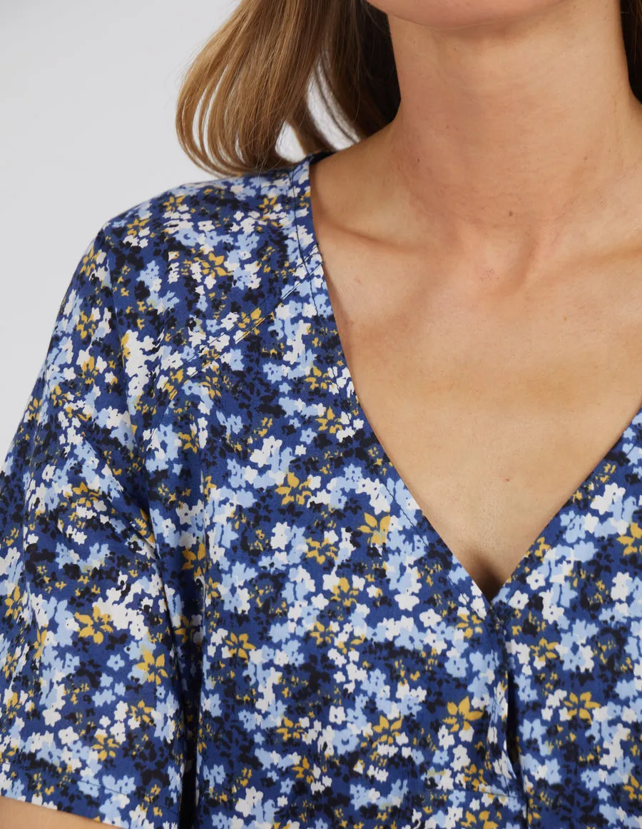 Foxwood Eva Dress Floral Blue sold by Shine On product image thumbnail 3