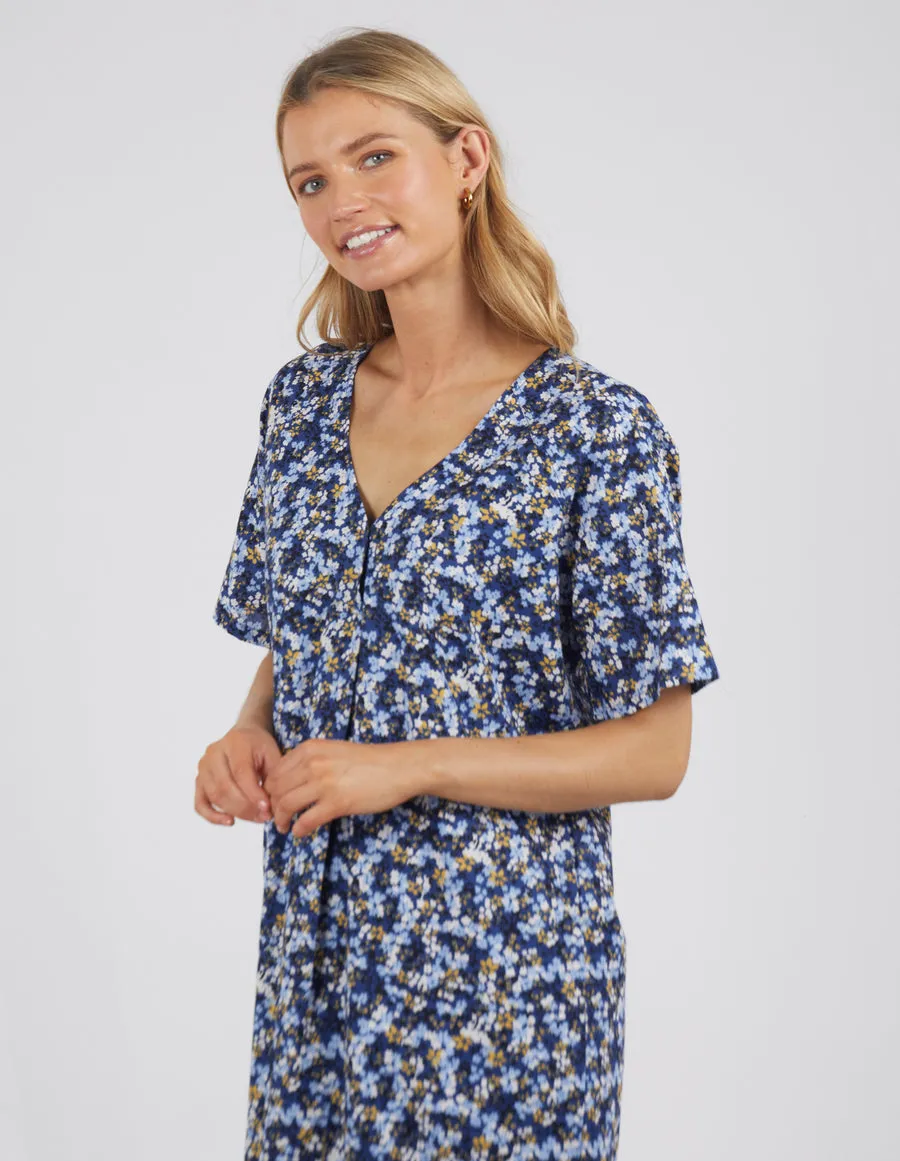 Foxwood Eva Dress Floral Blue sold by Shine On product image thumbnail 4