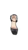 Verali Elly Block Heel Sandal Black Weave sold by Shine On