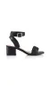 Verali Elly Block Heel Sandal Black Weave sold by Shine On
