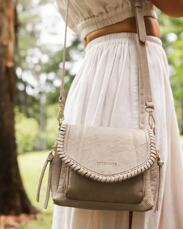 Louenhide Shania Crossbody Bag Stone sold by Shine On