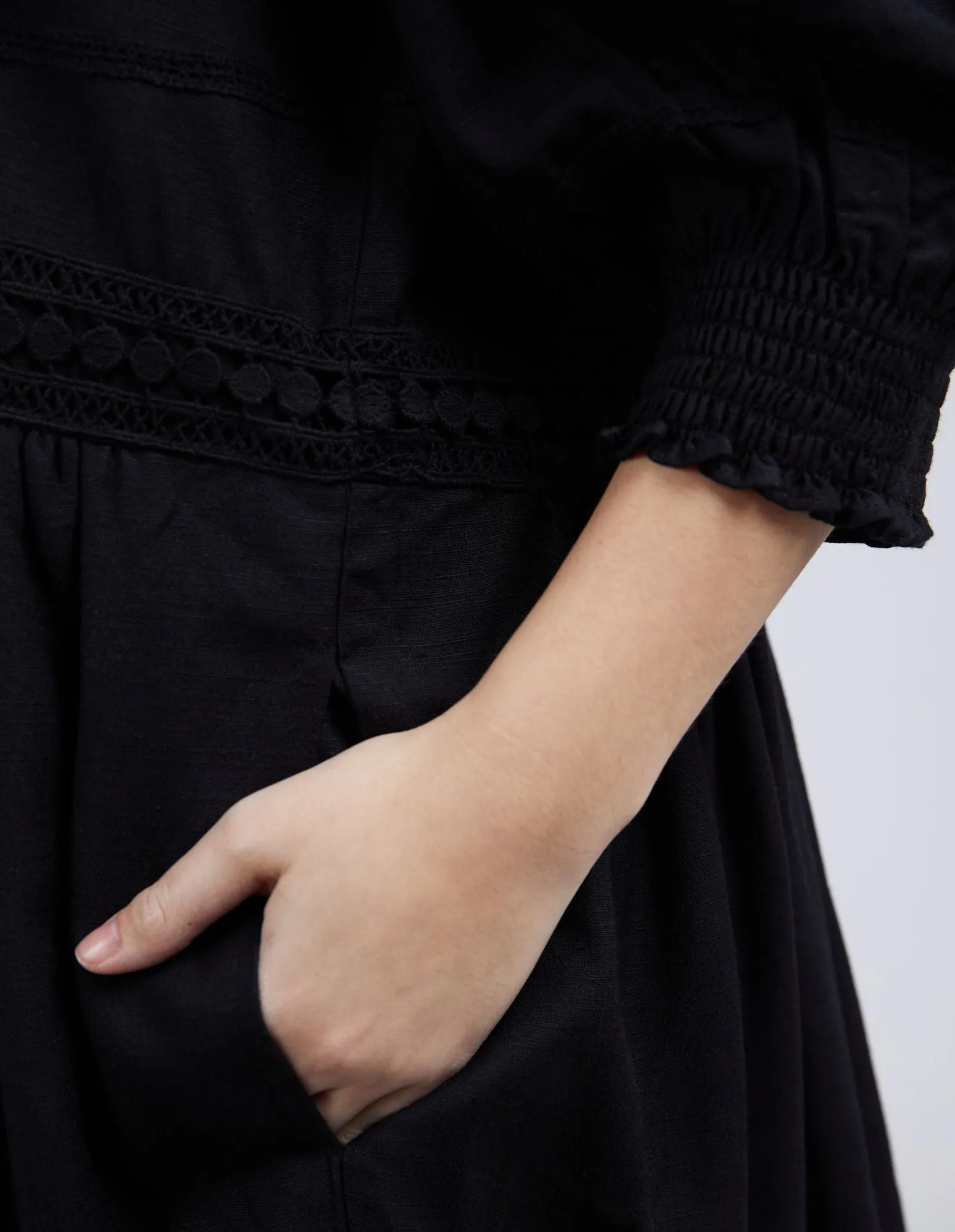 Elm Market Dress Black sold by Shine On product image thumbnail 2