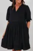 Elm Market Dress Black sold by Shine On