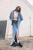 Volcom Chill Trap Skirt Denim Skirt Blue sold by Shine On