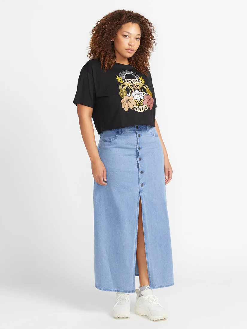 Volcom Chill Trap Skirt Denim Skirt Blue sold by Shine On product image thumbnail 5