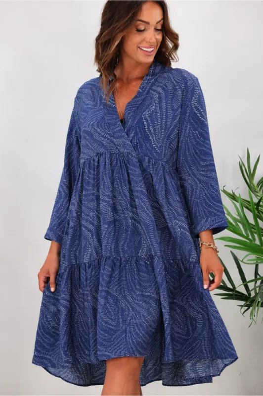 Betty Basics Georgiana Dress Blue sold by Shine On