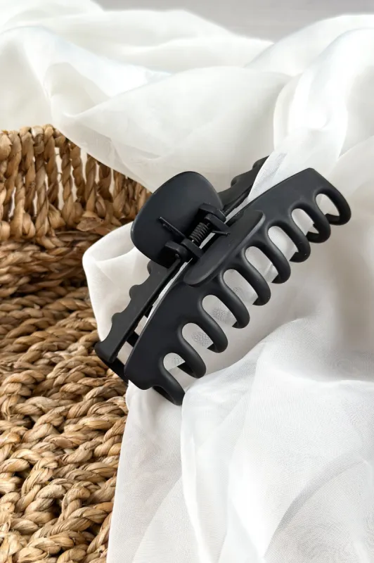 Shine On Label Hair Clip Black sold by Shine On