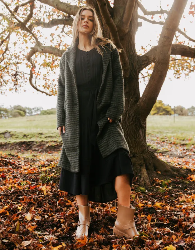 Foxwood Orson Dress Black sold by Shine On