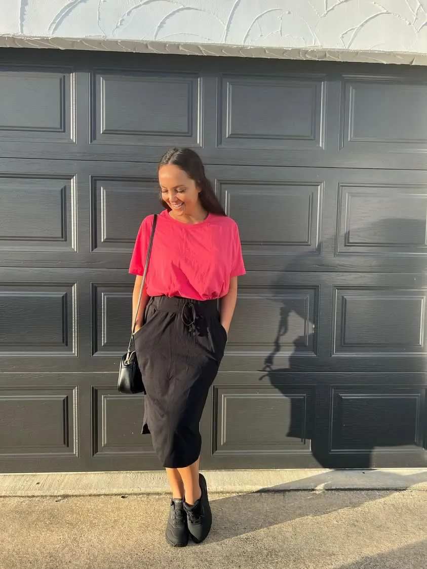 Shine On Essentials Batwing Tee Watermelon sold by Shine On product image thumbnail 2