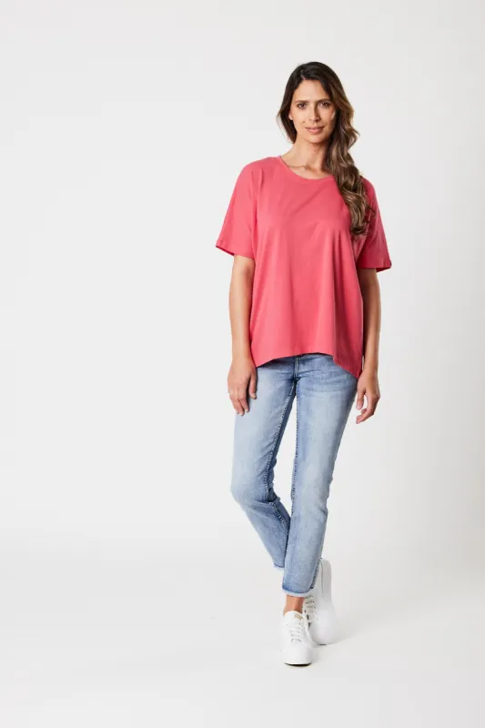 Shine On Essentials Batwing Tee Watermelon sold by Shine On