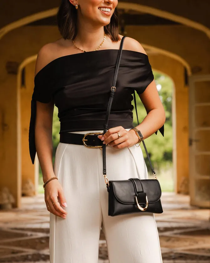 Louenhide Pixie Crossbody Bag Black sold by Shine On