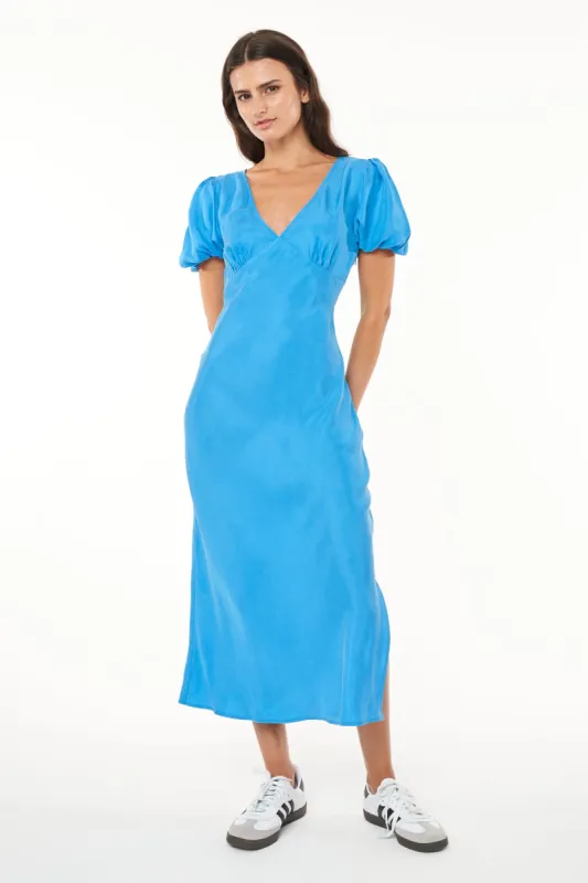 Huffer Gabi Shift Midi Dress Active Blue sold by Shine On
