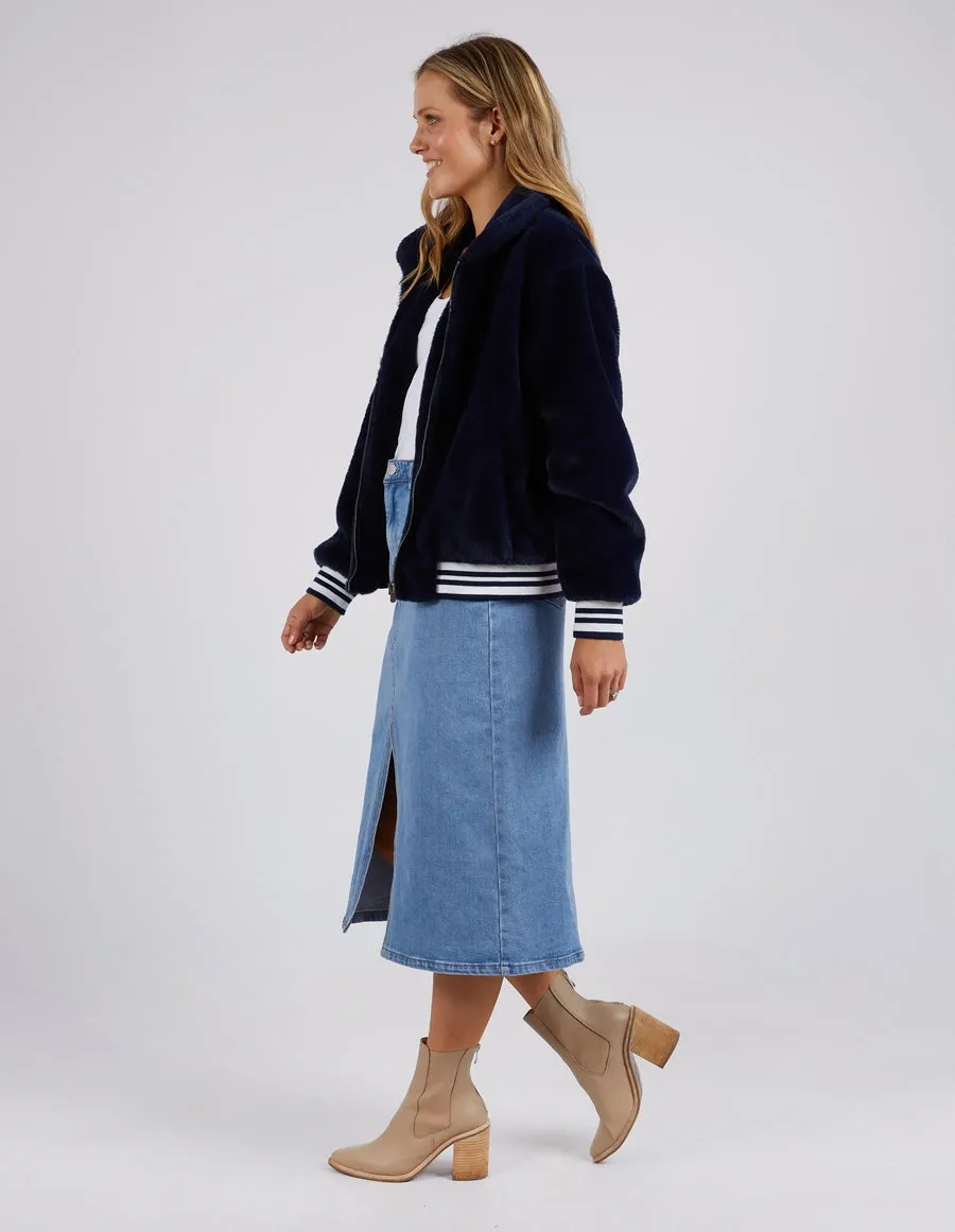 Foxwood Nora Bomber Jacket Navy sold by Shine On product image thumbnail 4