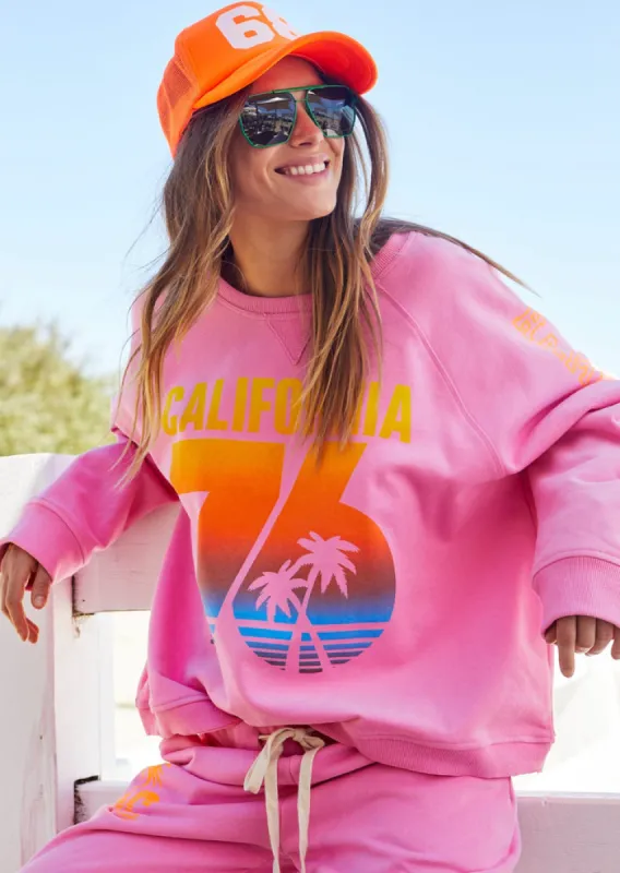 Hammill + Co Cali Sweat Pink sold by Shine On