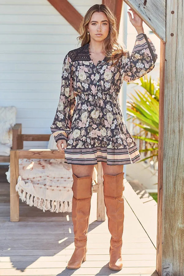 Jaase Adele Print Olivia Mini Dress sold by Shine On product image thumbnail 2