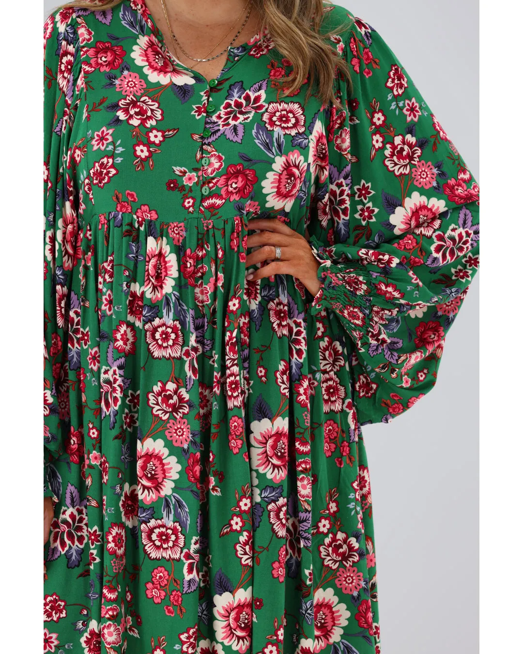 DreamcatcherJade Floral Mini Dress sold by Shine On product image thumbnail 2