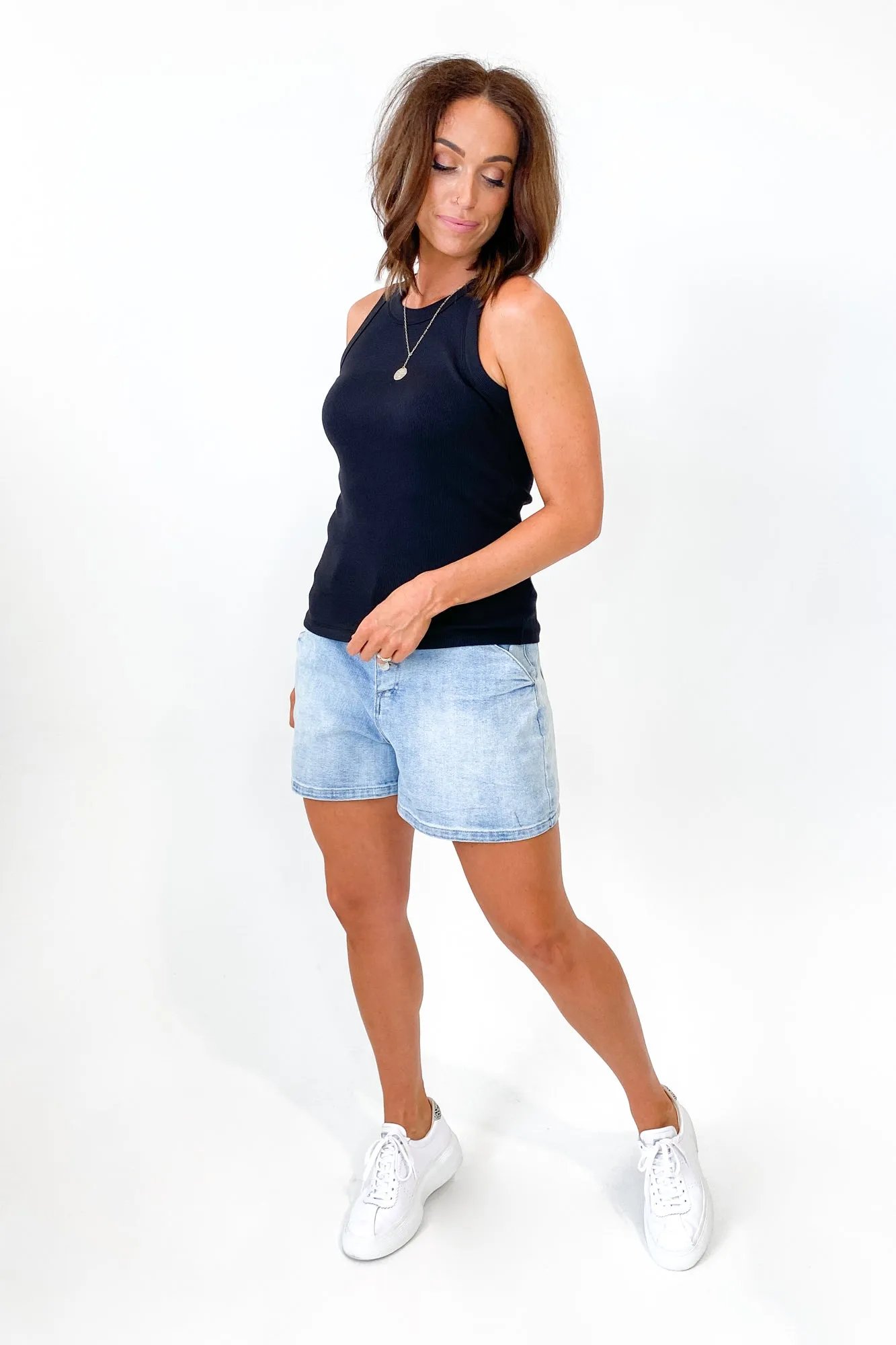 AS Colour Organic Rib Tank Black sold by Shine On product image thumbnail 2