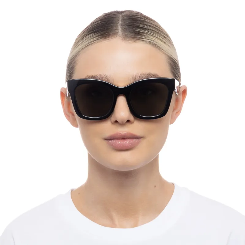 Le Specs Showstopper Sunglasses Black sold by Shine On