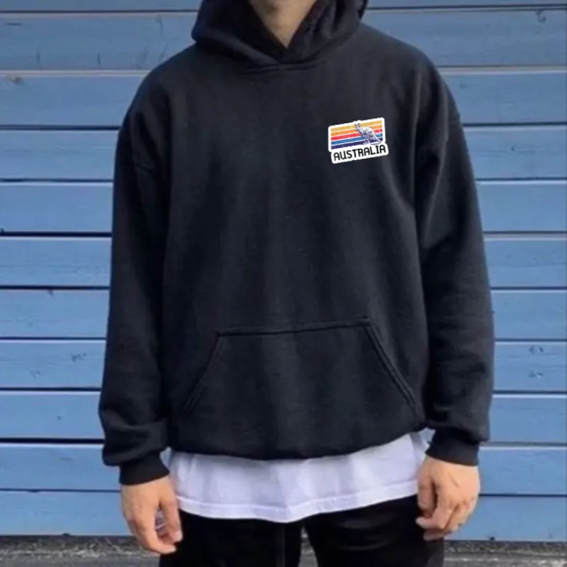 Australia Print Men's Hoodie sold by Shopnova