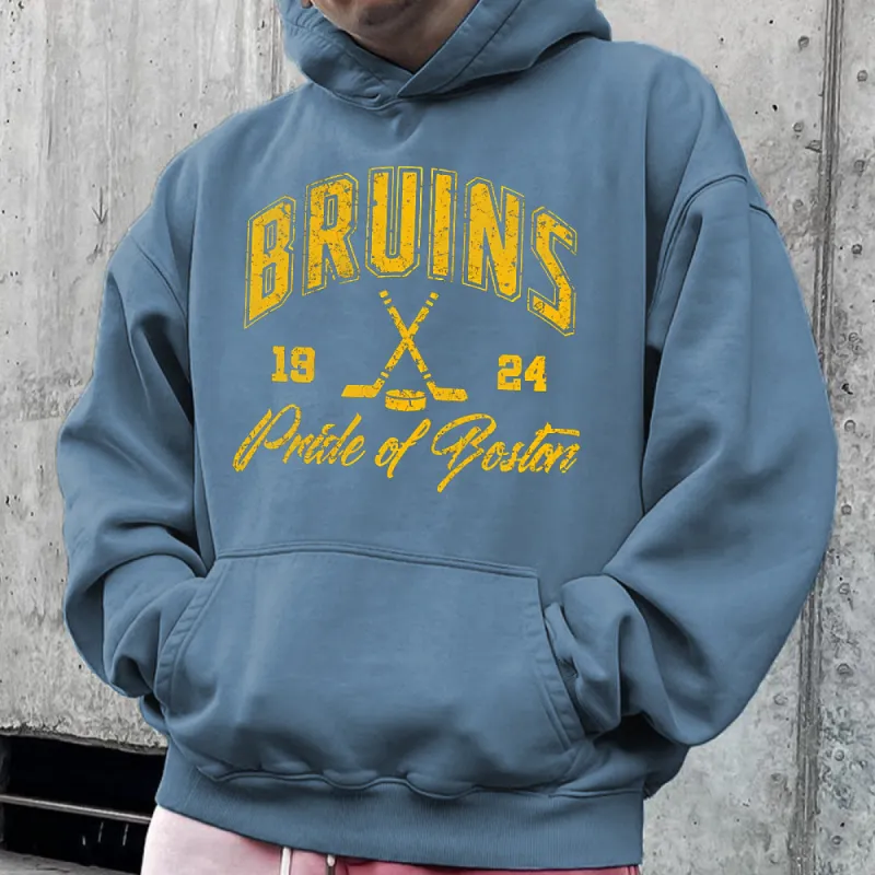Boston Bruins 1924 Men's Fleece Hoodie sold by Shopnova