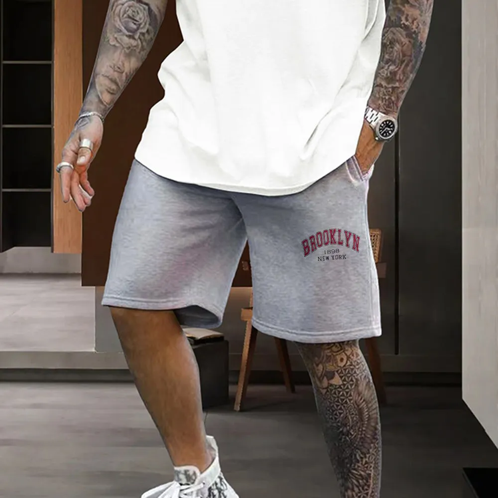 Brooklyn Men's Stylish Casual Short Sleeves Tracksuits sold by Shopnova product image thumbnail 3