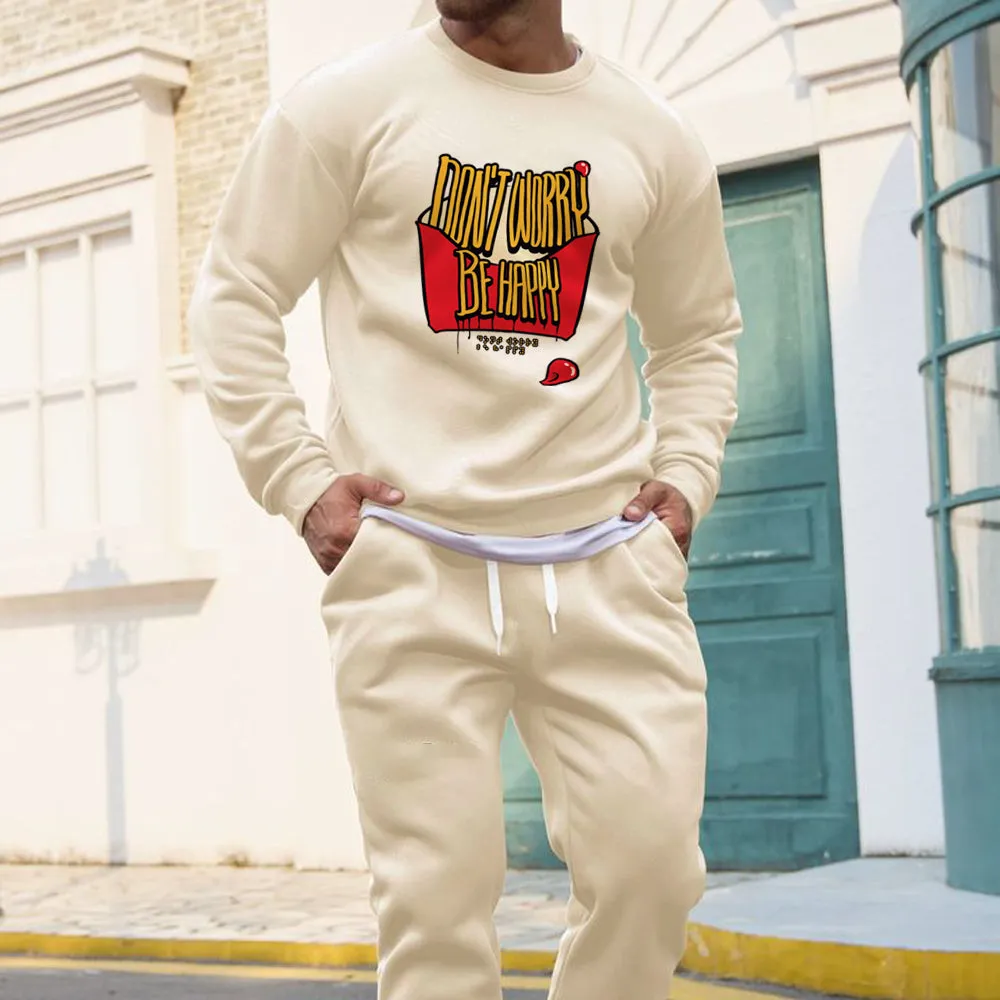 ACE2™ Don't Worry Be Happy Men's Sweatshirt sold by Shopnova