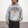 Alphabet graphic print casual men's hooded sweatshirt sold by Shopnova