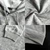 Alphabet graphic print casual men's hooded sweatshirt sold by Shopnova