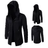 Plain Hooded Men's Cape Cloak Jacket sold by Shopnova