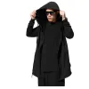 Plain Hooded Men's Cape Cloak Jacket sold by Shopnova