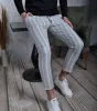 Double stripe casual chinos sold by Shopnova